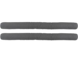 Luance Cozy Home Tochtstopper - 2x - met magneten - grijs - 80 cm - tochtrol - tochthond