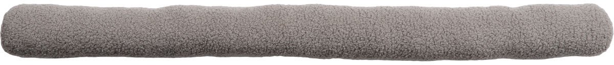 Luance Tochtstopper - lichtgrijs - Teddy stof - 80 cm - tochtrollen - polyester