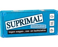 Suprimal Reistabletten - 1 x 10 tabletten