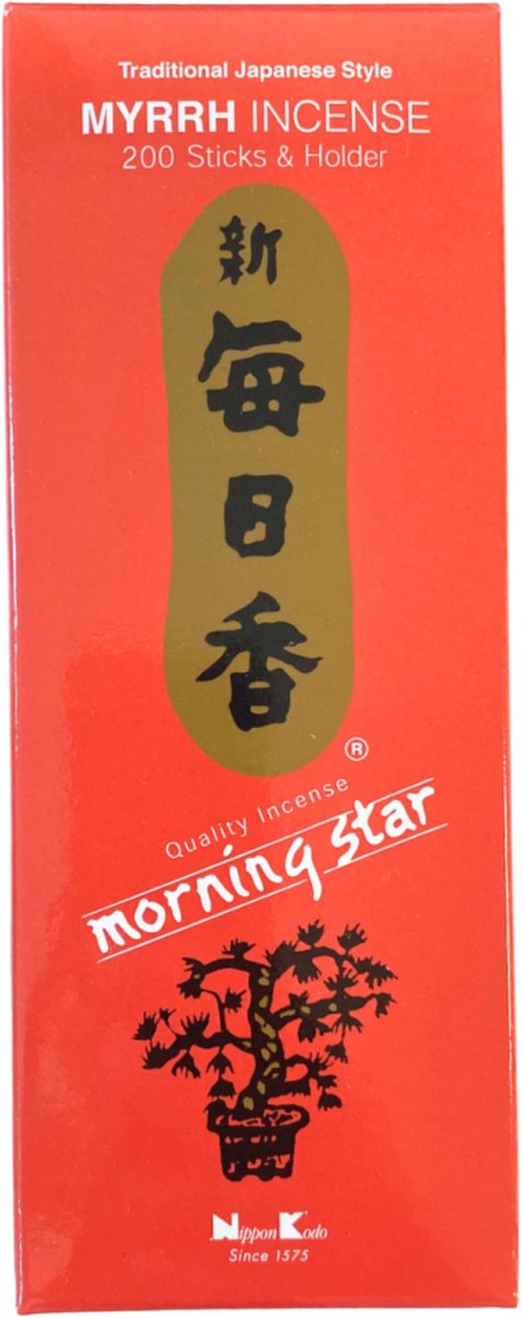 Yogi & Yogini naturals Wierook Morning Star mirre Meerkleurig