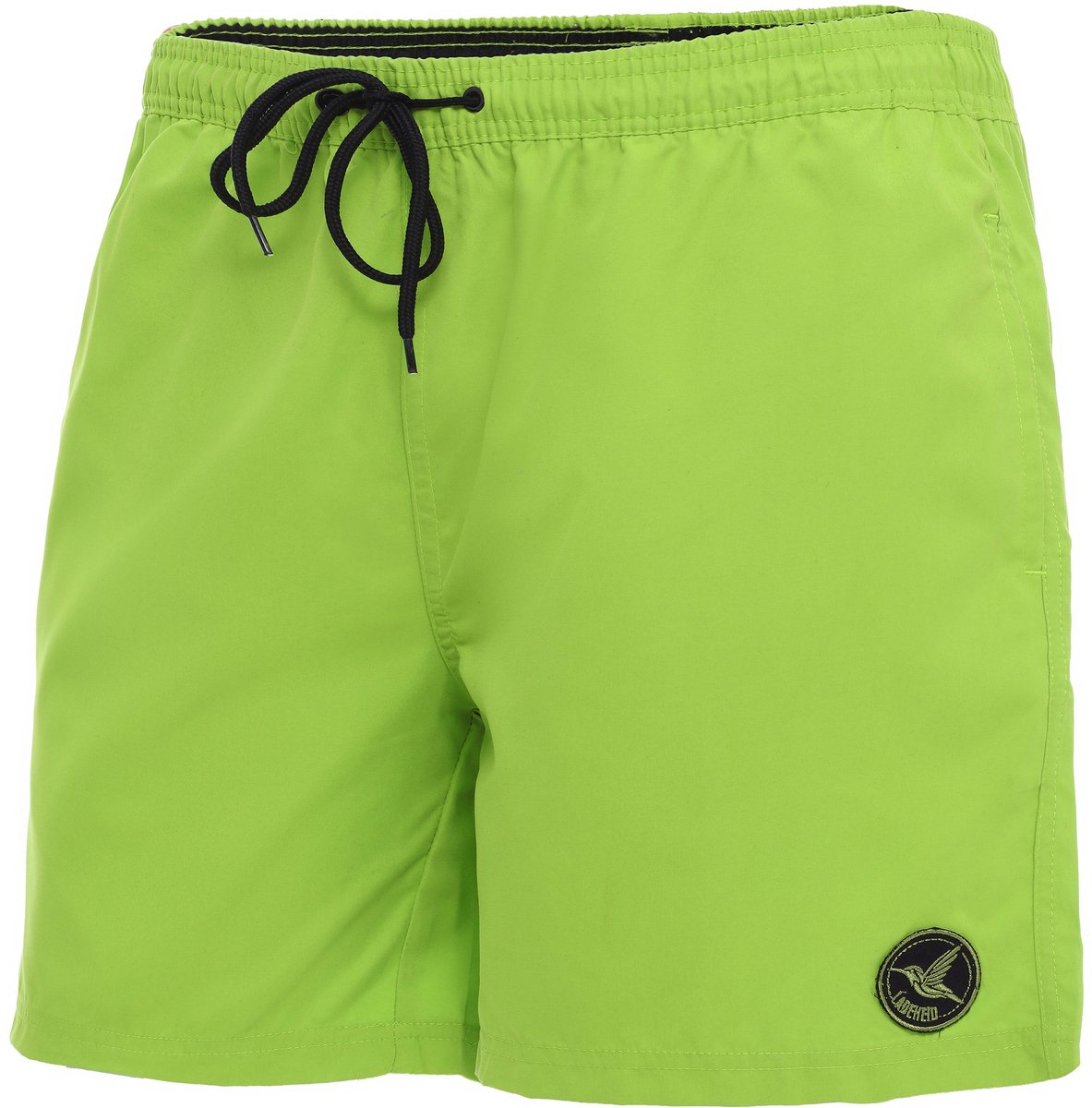Ladeheid LA-LA40-128-SWS Heren Zwembroek - Zwemshorts - met zijzakken en achterzak - sneldrogend - met binnenslip van mesh - Koordsluiting - Polyester - Lichtgroen - S