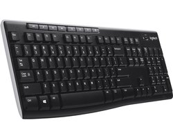 Logitech K270 - Draadloos Toetsenbord - Qwerty ISO - Zwart