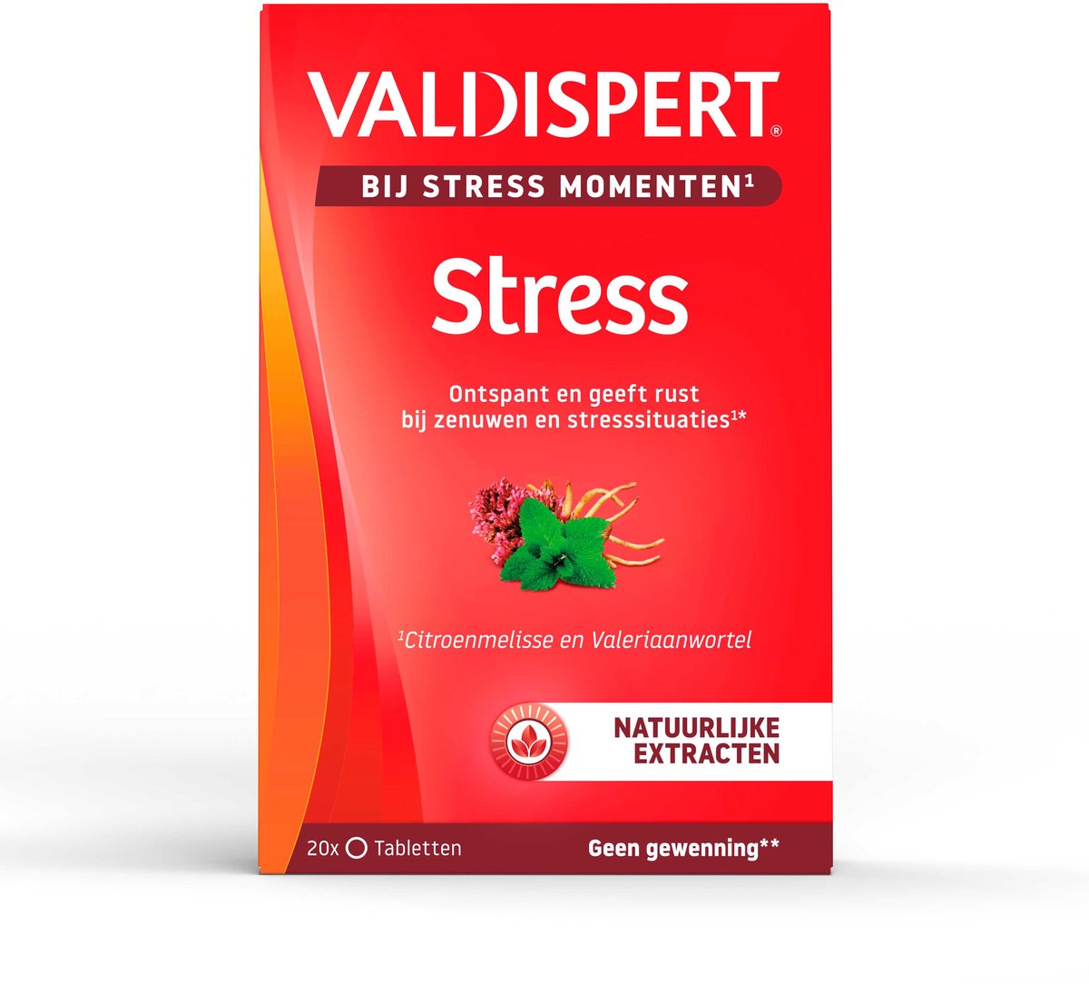 Goedkoopste Valdispert Stress - Citroenmelisse ontspant en geeft rust bij zenuwen en stresssituaties - 20 tabletten