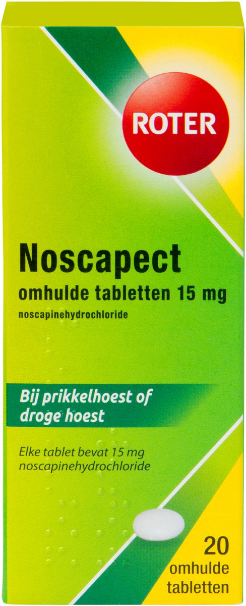 Goedkoopste Roter Noscapect 20 tabletten