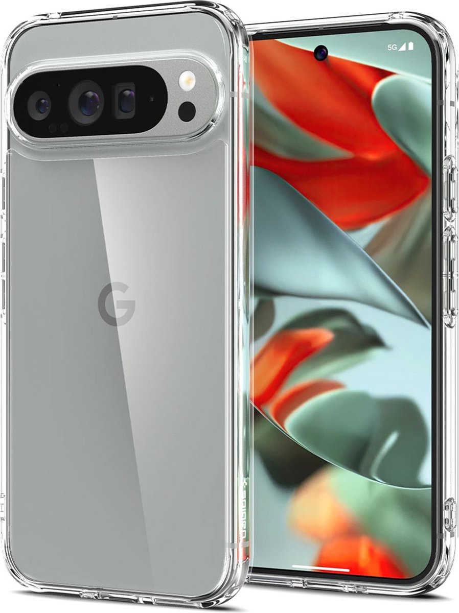 Spigen Ultra Hybrid geschikt voor Google Pixel 9 Pro XL hoesje - Transparant