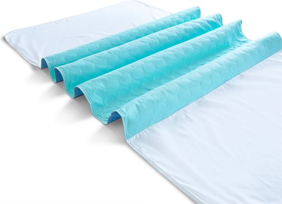 Waterdichte Molton 200x210 - Hoeslakenbadstof - Antibacteriële - Rondom Waterdichte Molton 200x210 - Hoeslakenbadstof - Antibacteriële - Rondom