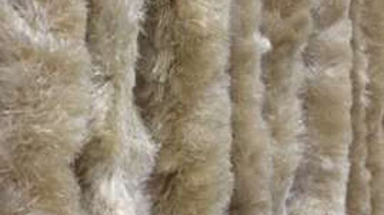 Vliegengordijnenexpert - Kattenstaart - 90x220 cm - Beige van Merkloos — afbeelding 3