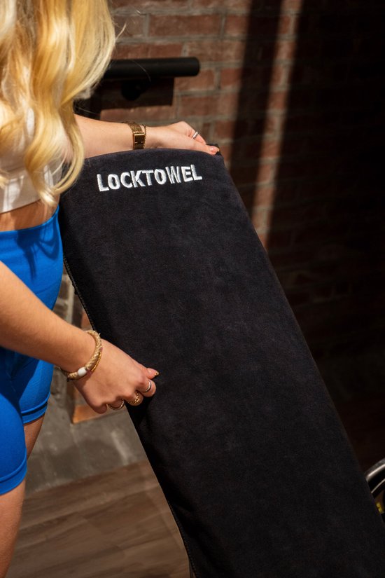 LockTowel in de zwarte kleur