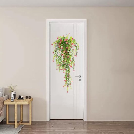 6 Stück Künstliche Hängepflanzen | 80cm Lange Kunst 6 Stück Künstliche Hängepflanzen | 80cm Lange Kunst