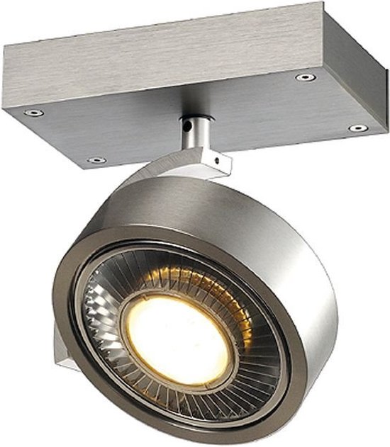 SLV KALU 1 QPAR plafondlamp Spotlamp 1x75W Aluminium 147306