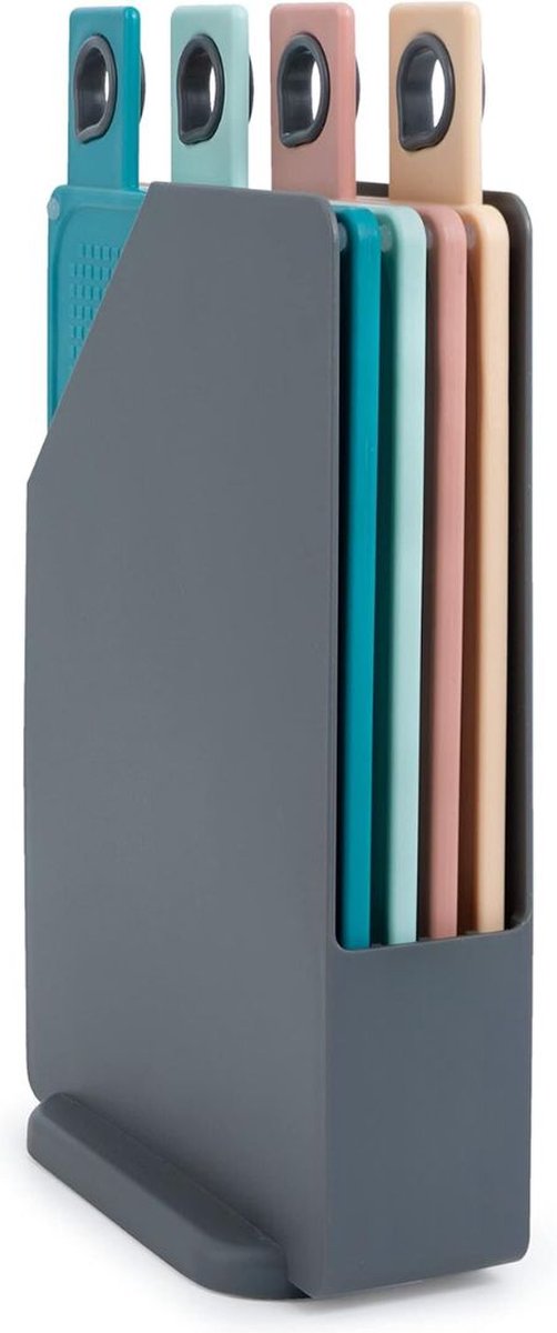 VELTRR® Snijplankenset met Houder - Snijplank - Extra Stevig - Multicolor