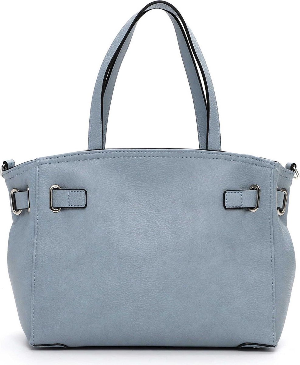 Tamaris Fenja Cityshopper M In Crystal Blue – Shopper Mit Umhängetasche, Viel Stauraum
