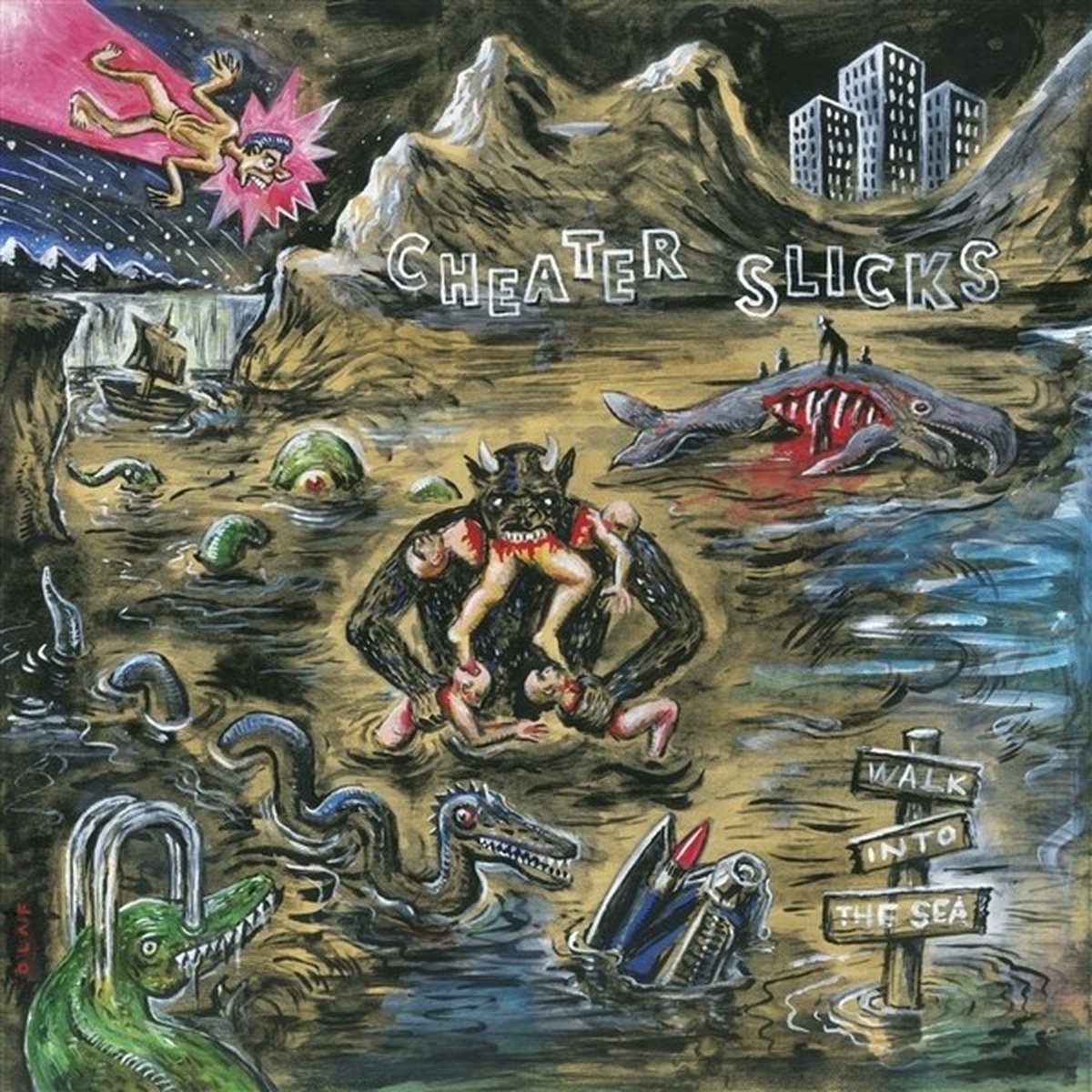 Cheater Slicks - Walk Into The Sea (LP)