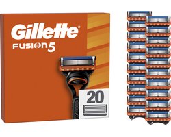 Gillette Fusion5 Scheermesjes voor Mannen - 20 stuks - Brievenbusverpakking