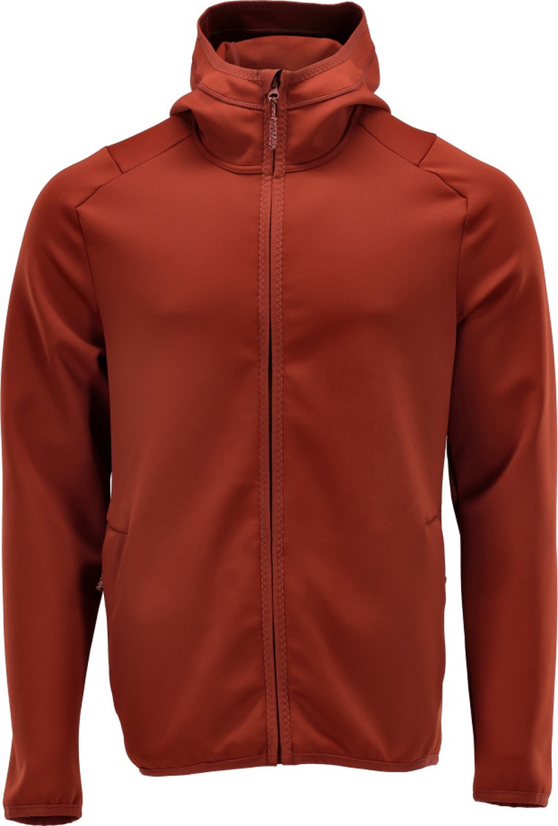 Mascot Customized Fleecetrui met capuchon 22586-608 - herfstrood - M