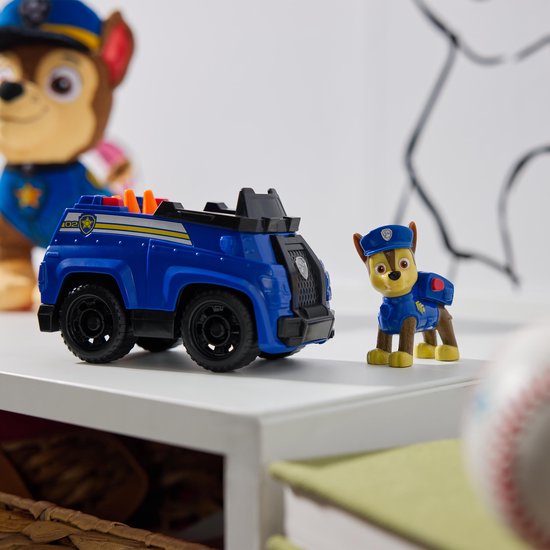 PAW Patrol - Chase's Patrol Cruiser - speelgoedauto met speelfiguur