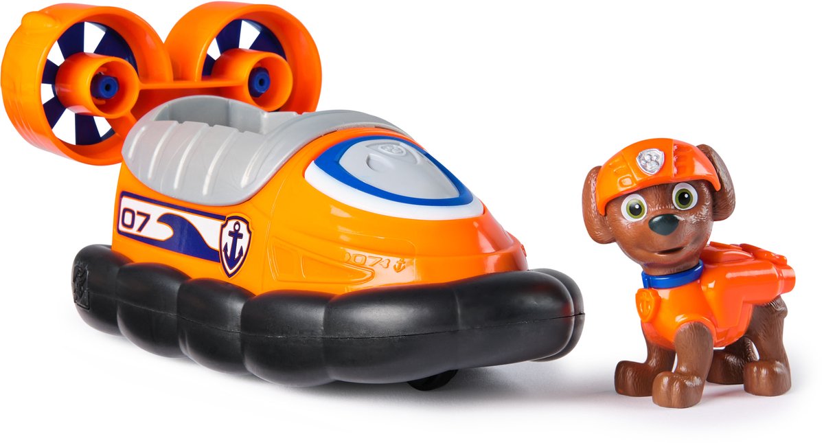 PAW Patrol - Zuma's Hovercraft - speelgoedauto met speelfiguur