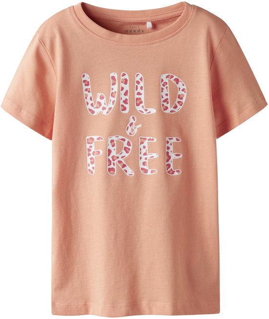 NAME IT Mädchen Nmfvibbi SS Top Noos - Kurzarm Top Mit Rundhals Für Kleinkinder