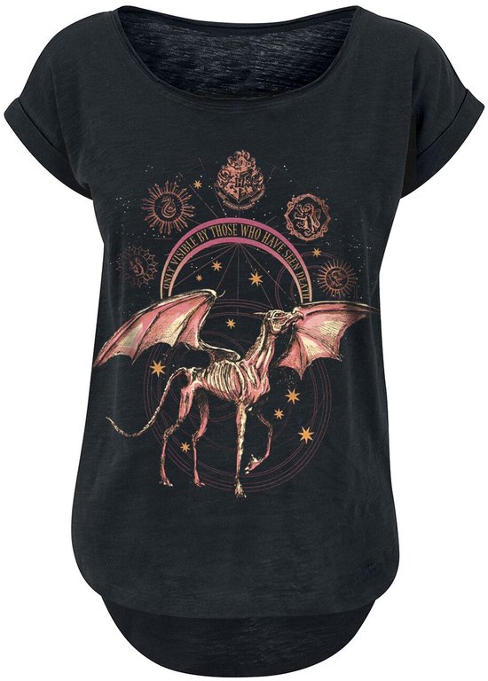 HARRY POTTER Maglietta Ufficiale Per Donna - Nero, Taglia X-Large (XL) - Merchandising Originale - 3