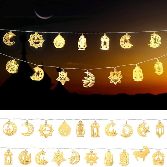 De Viering Van Het Eid Mubarak Met Moskeecupule En Maan Vector
