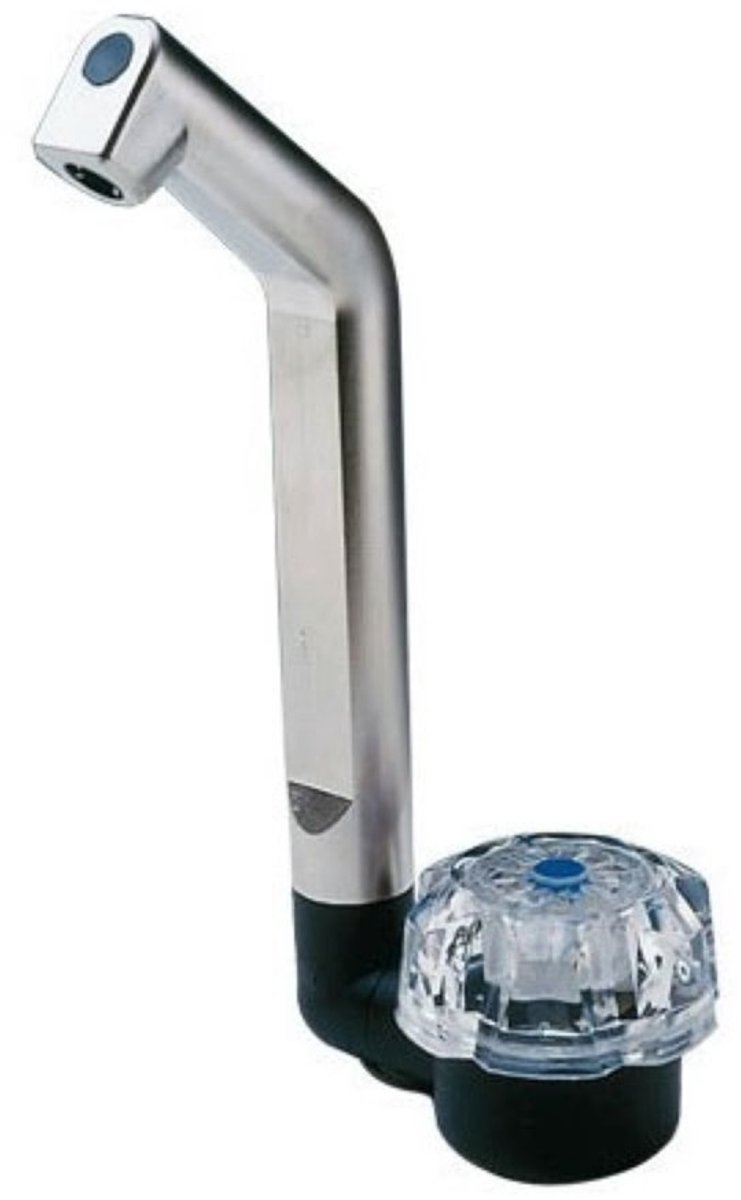Reich Deluxe Nikkel 16mm Kraan - Kranen - Chroom/Zwart