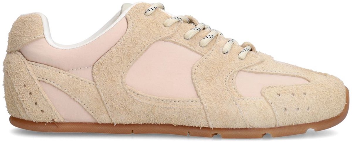 Sacha - Dames - Beige suède sneakers - Maat 41