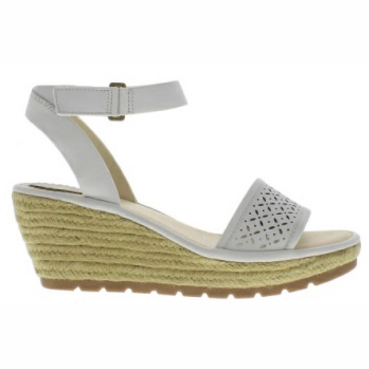 Fly London Ekal Leather Off White