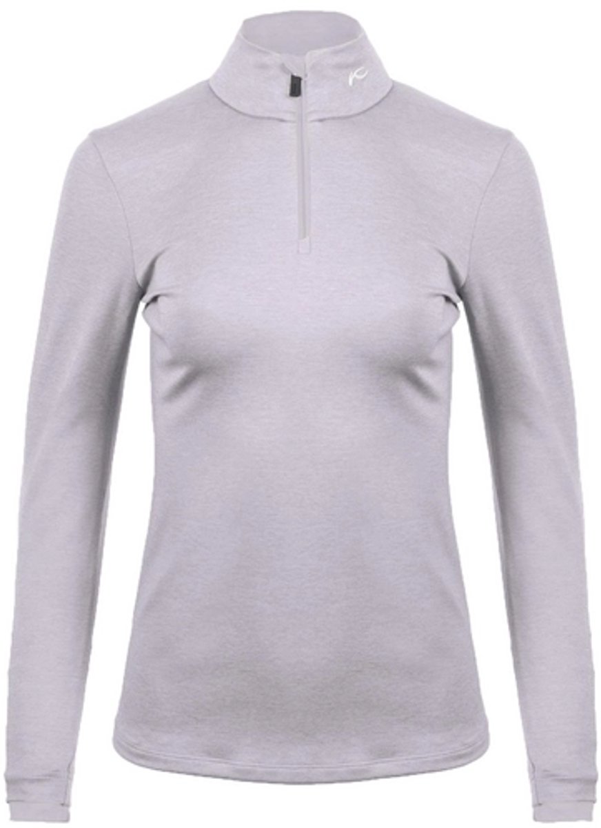 Skipully KJUS Women Feel Half-Zip Alloy Solid-Maat 38