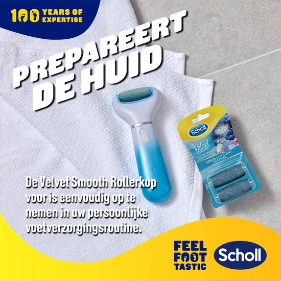 Scholl Velvet Smooth Regular Voetvijl - 2 Stuks - Vervangingsrollers Elektische Eeltverwijderaar - Eeltvijl - Eeltrasp