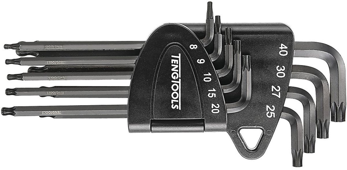Teng Tools 1499TX TX-sleutelset met kegelkop, 9-delig