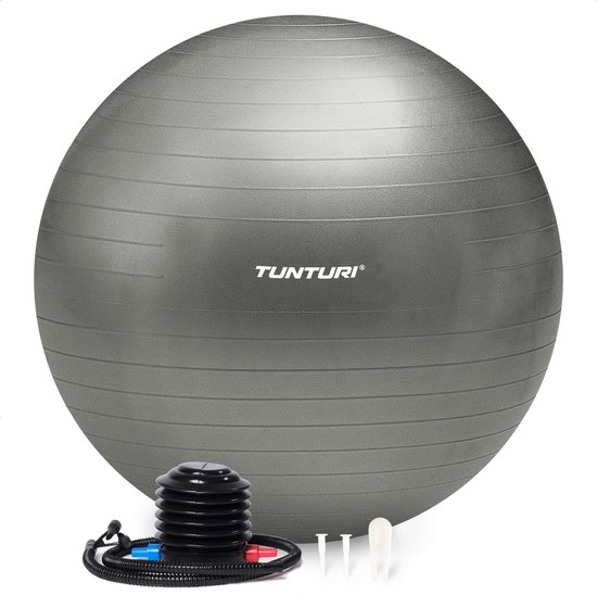 Tunturi Anti Burst Fitness bal met Pomp - 65 cm