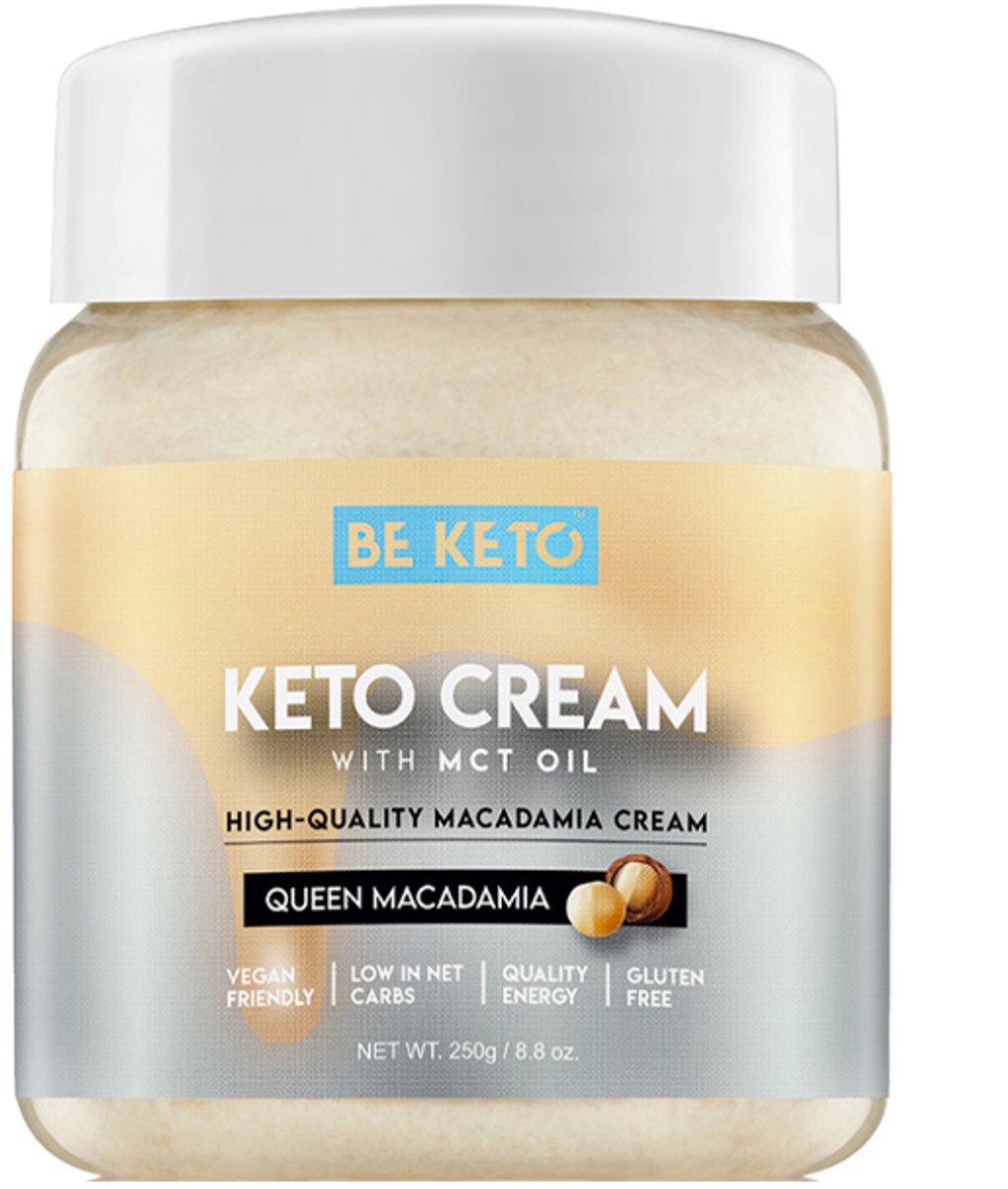 Goedkoopste Be Keto | KETO Cream | Queen Macadamia | 1 x 250 gram