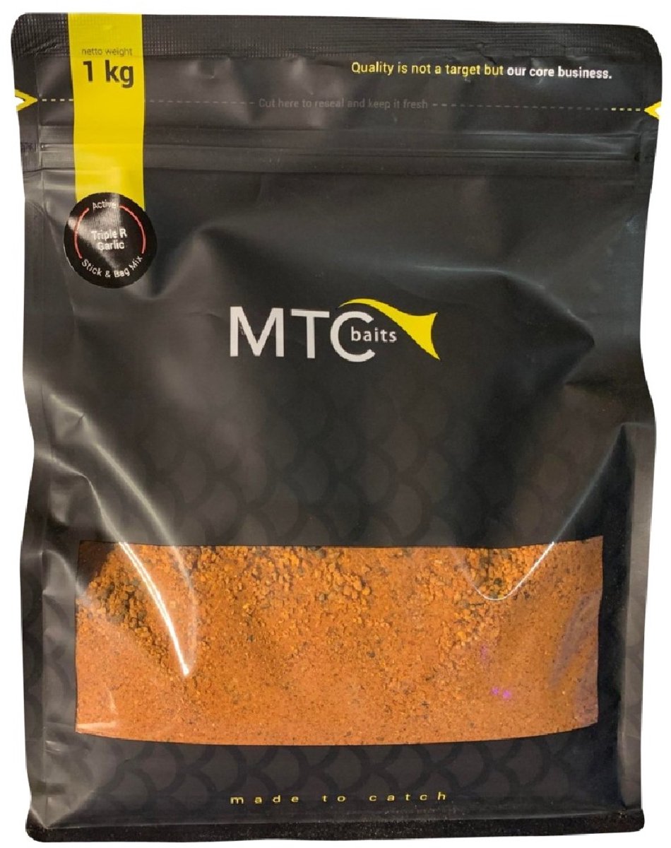 MTC Baits Triple R Garlic Active Stick & Bag Mix 1kg