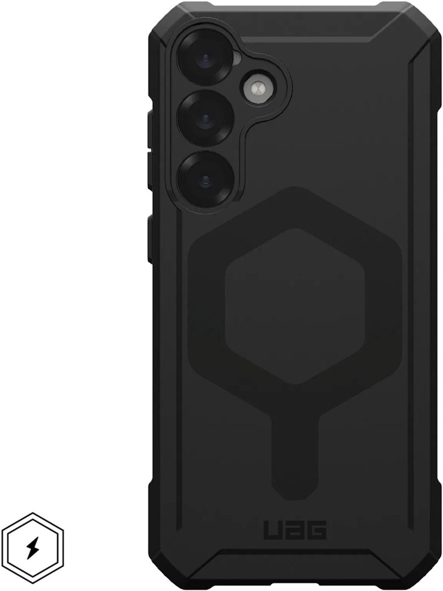 UAG Essential Armor geschikt voor MagSafe geschikt voor Samsung Galaxy S25 Plus - Zwart