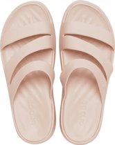 Crocs - Getaway Strappy - Dames - Slippers - Roze
