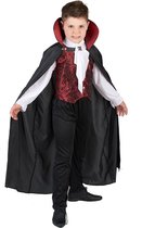 LUCIDA - Verkleedkostuum vampier voor jongens Halloween kleren - S 110/122 (4-6 jaar)