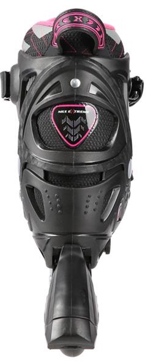 Nils Extreme NA11002 Rolschaatsen Czarno/Fioletowe Verstelbaar Comfortabel Zwart