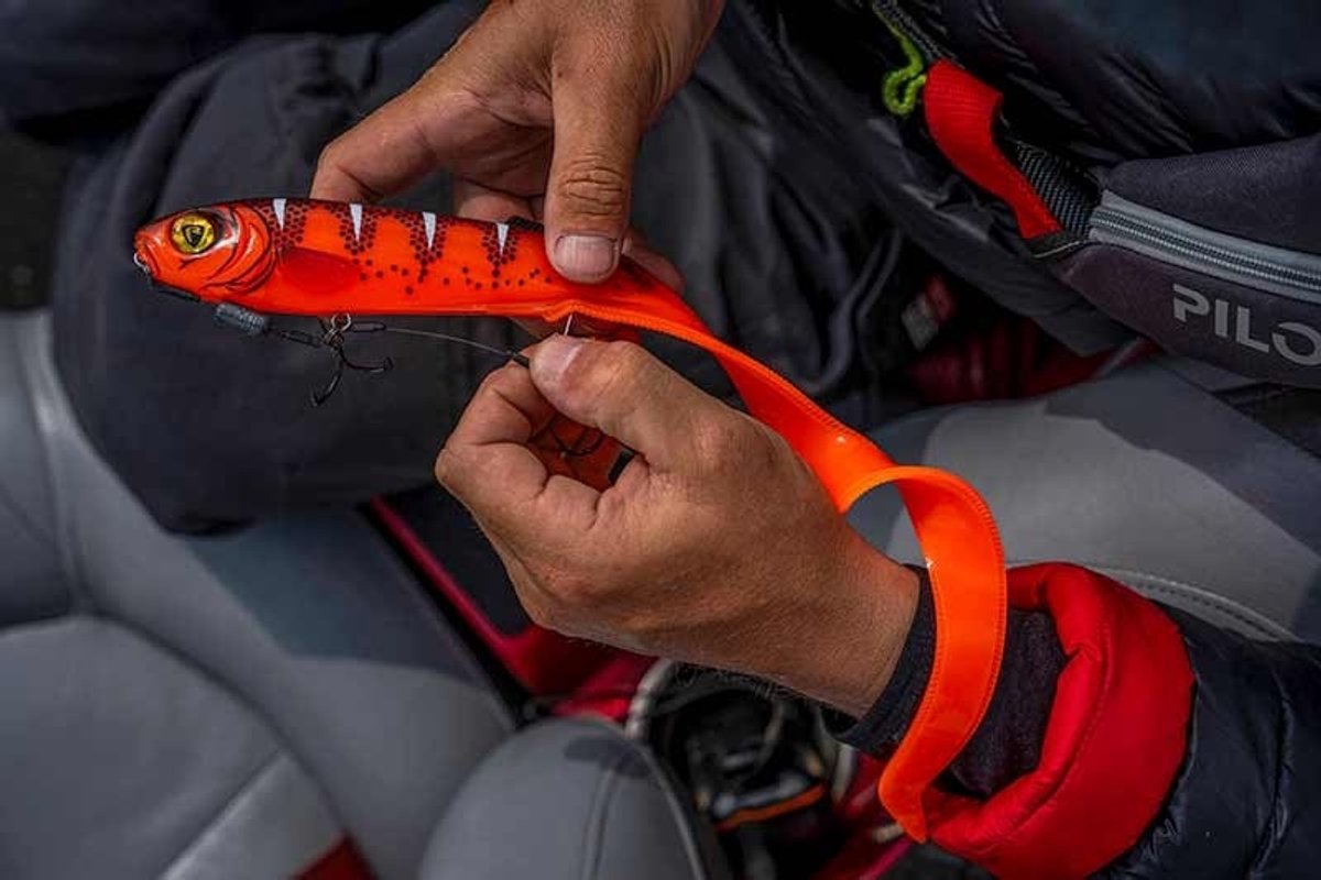 Fox Rage Slick Eel 21cm - Kleur : UV Perch