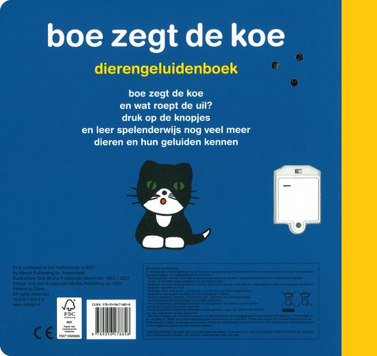 dierengeluidenboek boe zegt de koe