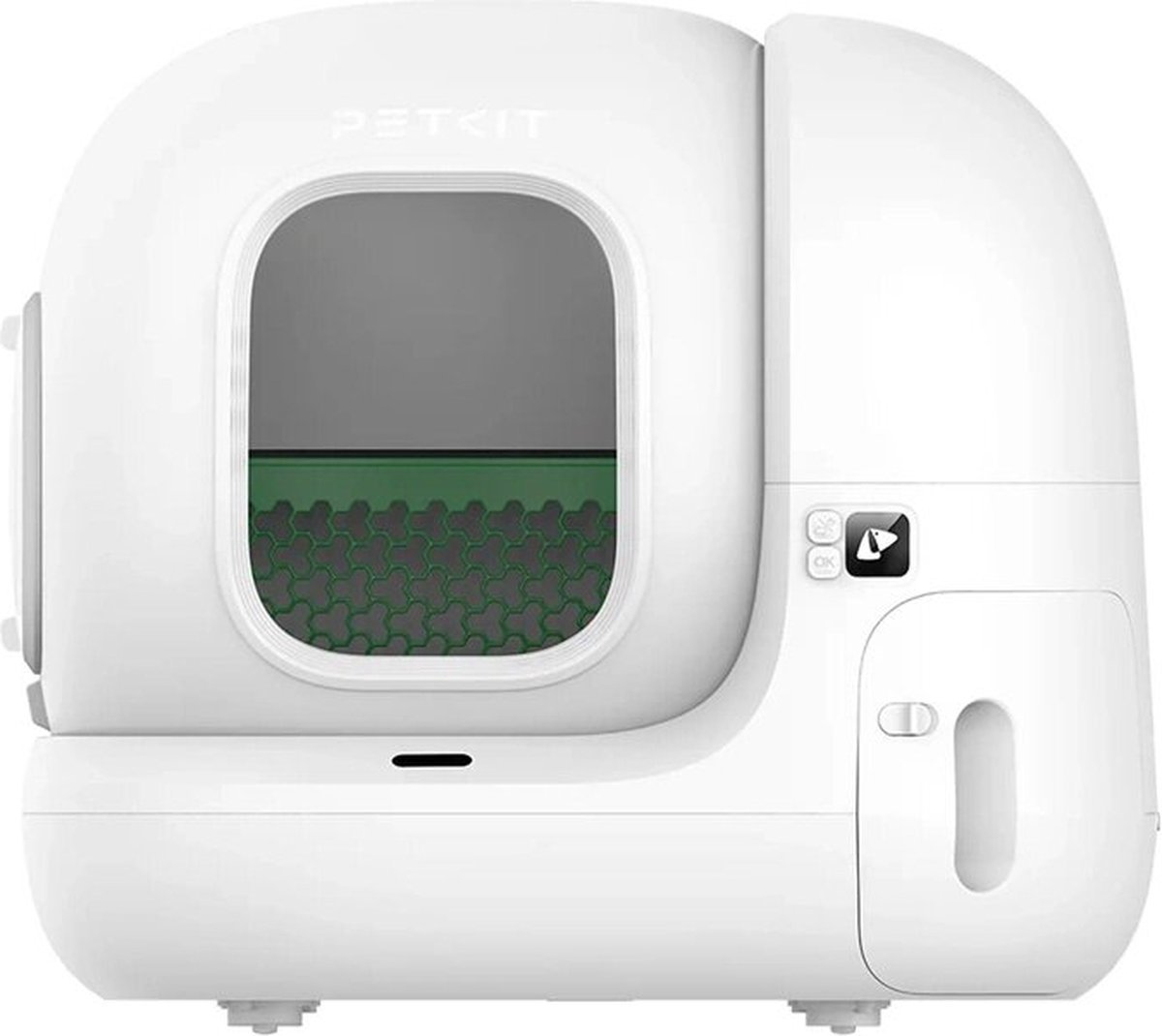 PETKIT - Pura Max 2 Basic - Automatische kattenbak - incl mat, geur verwijderaar en 2 vuilniszakken - geruisloos (35 dB) - Meerdere katten - App control - Dierengezondheid