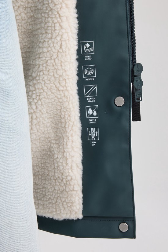 America Today Janah Teddy - Dames Regenjas - Maat L