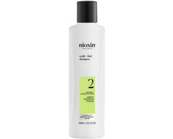 Nioxin System 2 - Shampoo - voor Natuurlijk Haar - Anti Haaruitval - Gevorderde Uitdunning - 300ml