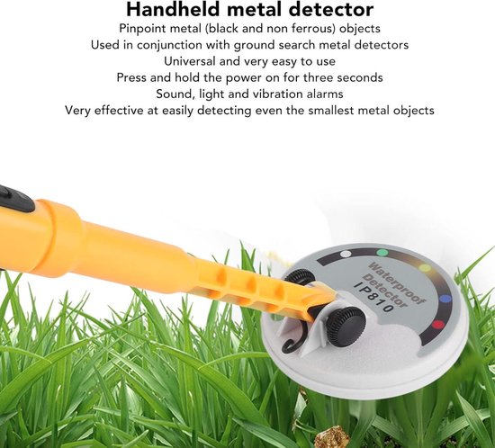 Metaaldetector, Onderwater Metaaldetector IP68 Waterdicht 30m-60m