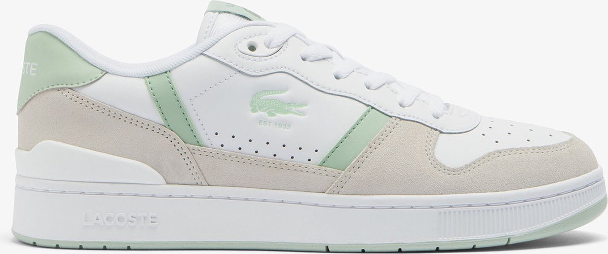 Lacoste T Clip SET - Dames Sneakers - Wit - Groen