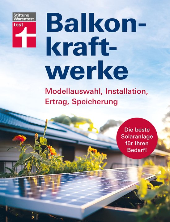 Balkonkraftwerke - Stromerzeugung mit Photovoltaik und Solar ... - cover