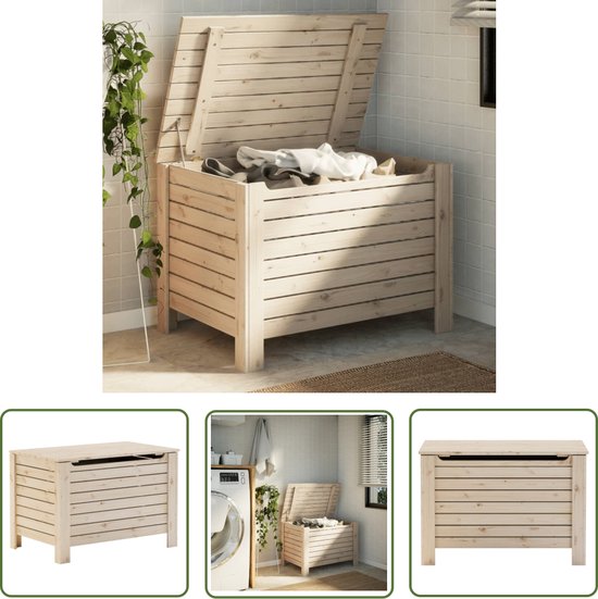 Relaxdays Badkamerkruk Met Wasmand En Kussen - Hocker Walnoothout 52x49x49 Cm