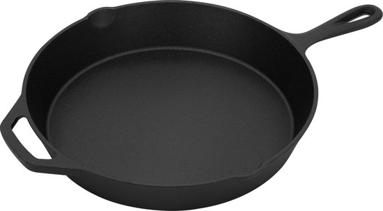 Staub Gietijzeren Grillpan 24x24 Cm Zwart Met Siliconen Handgreep - Perfecte Grillresultaten