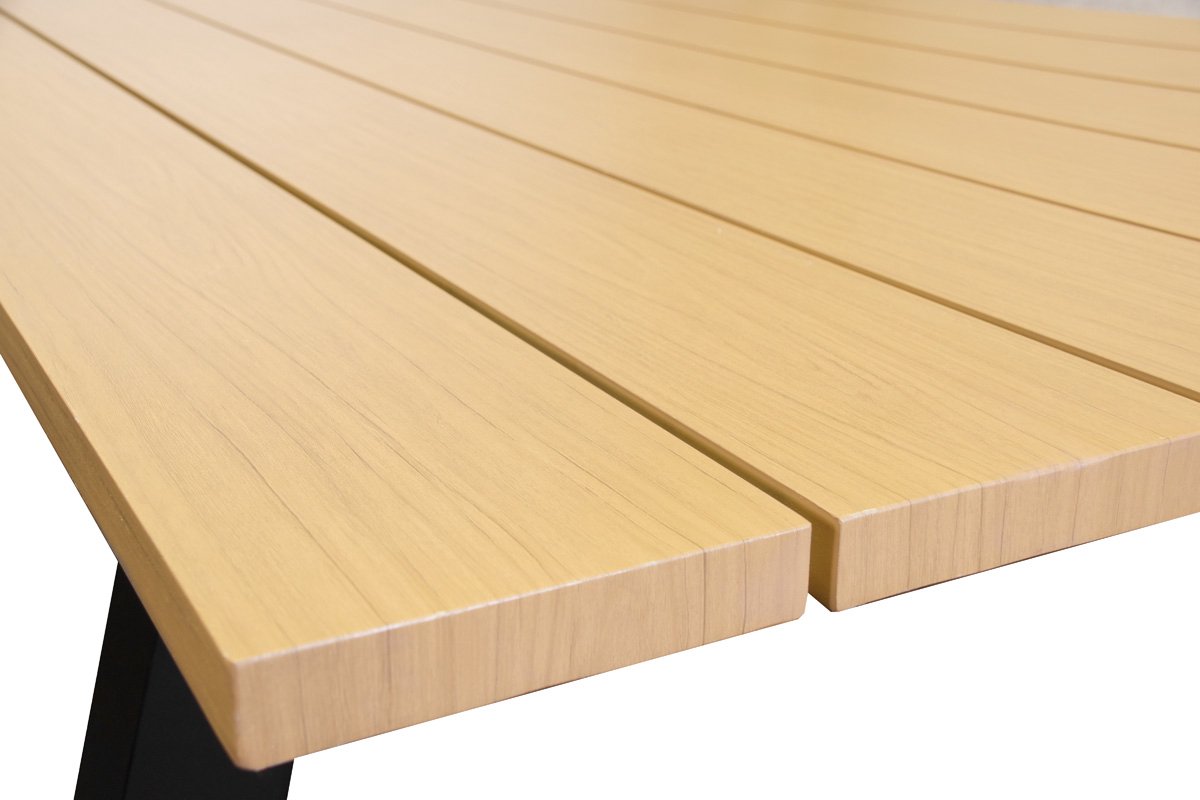 Sens-Line Lorenzo Picknicktafel 220cm - Bruin - Aluminium
