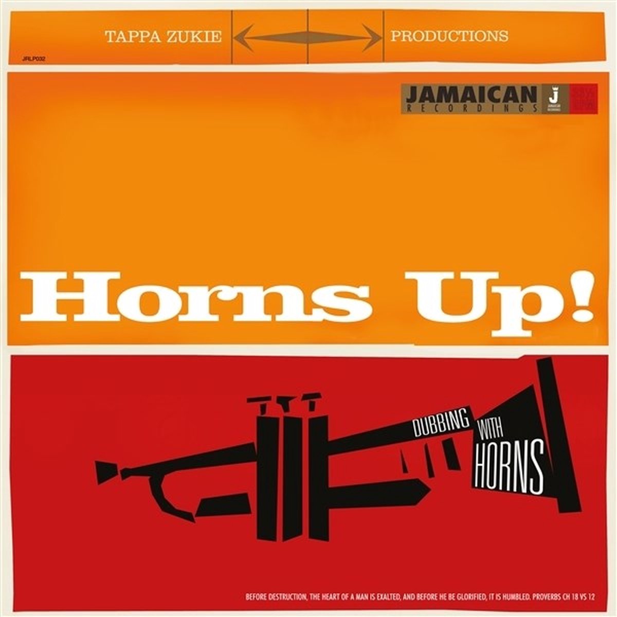 Tappa Zukie - Horns Up - Dubbing With Horns (LP)
