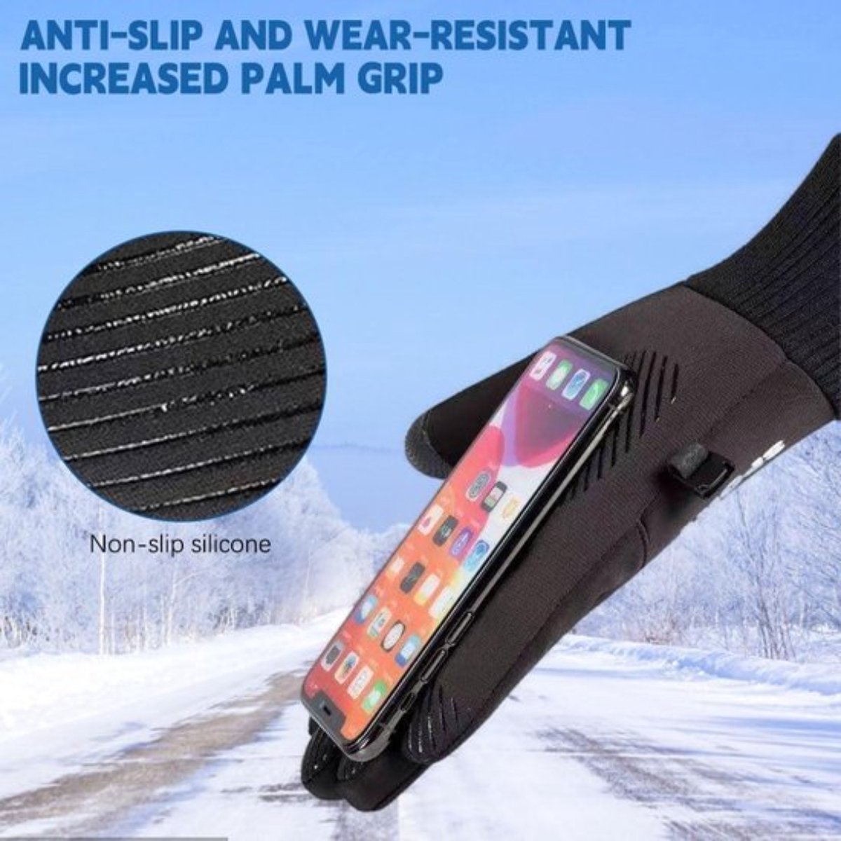 TRENDOUX Winterhandschoenen, heren en dames, touchscreen